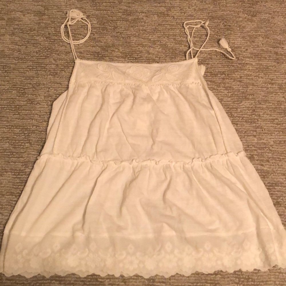 Anthropologie April Tied Top XL NWT